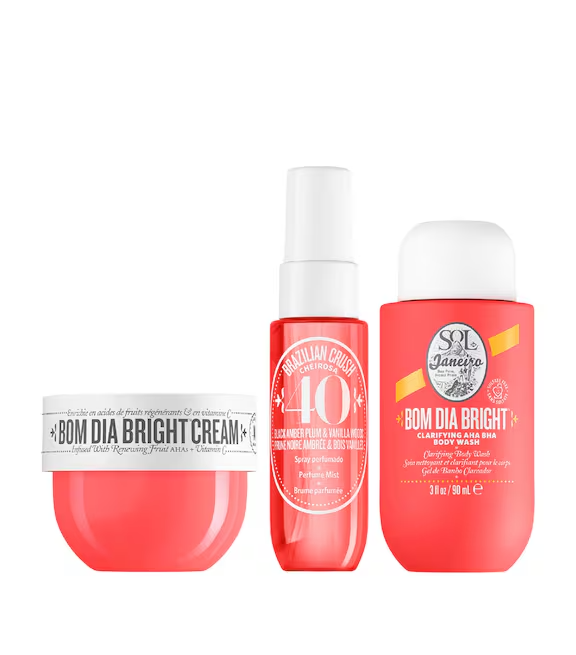 Set Tamaño Viaje Bom Dia Bright - Sol de Janeiro - Cheirosa 40