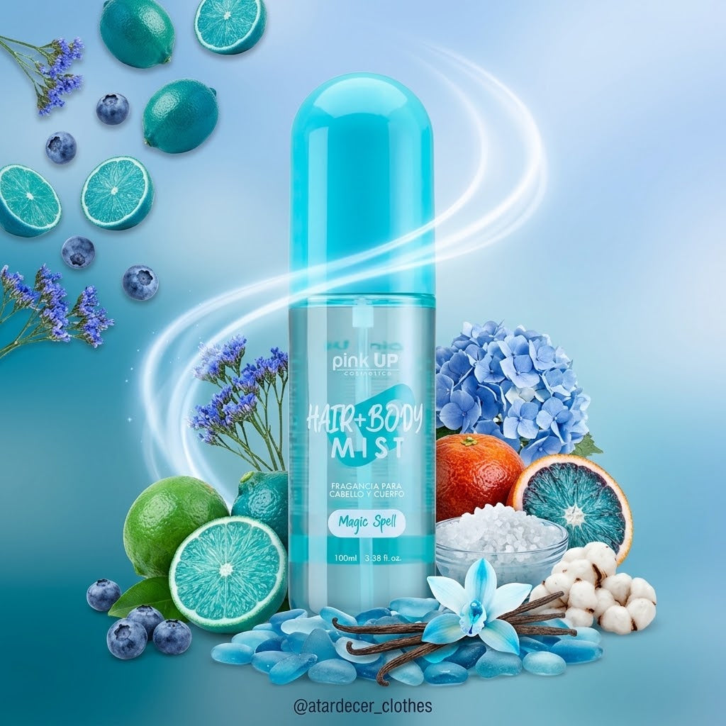 Hair + Body Mist Magic Spell - Pink Up