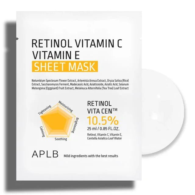 Máscarilla de Retinol y Vitamina C - APLB