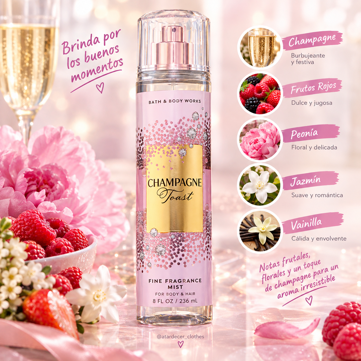 Champagne Toast – Bath & Body Works Fine Fragrance Mist