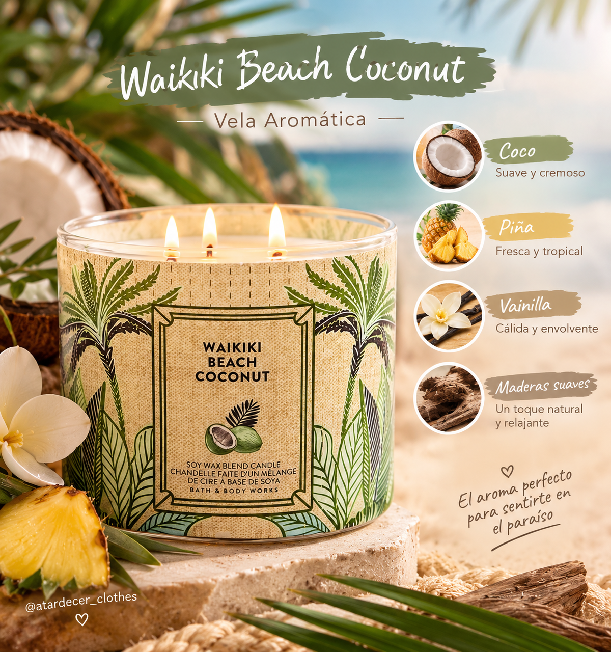 Vela Waikiki Beach Coconut – Bath & Body Works