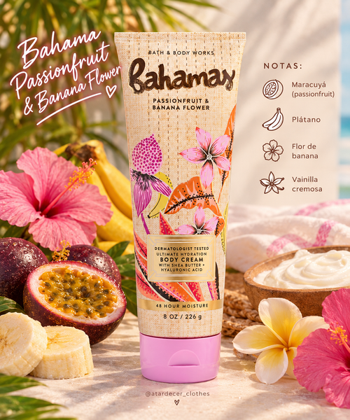 Bahama Passionfruit & Banana Flower – Crema Corporal