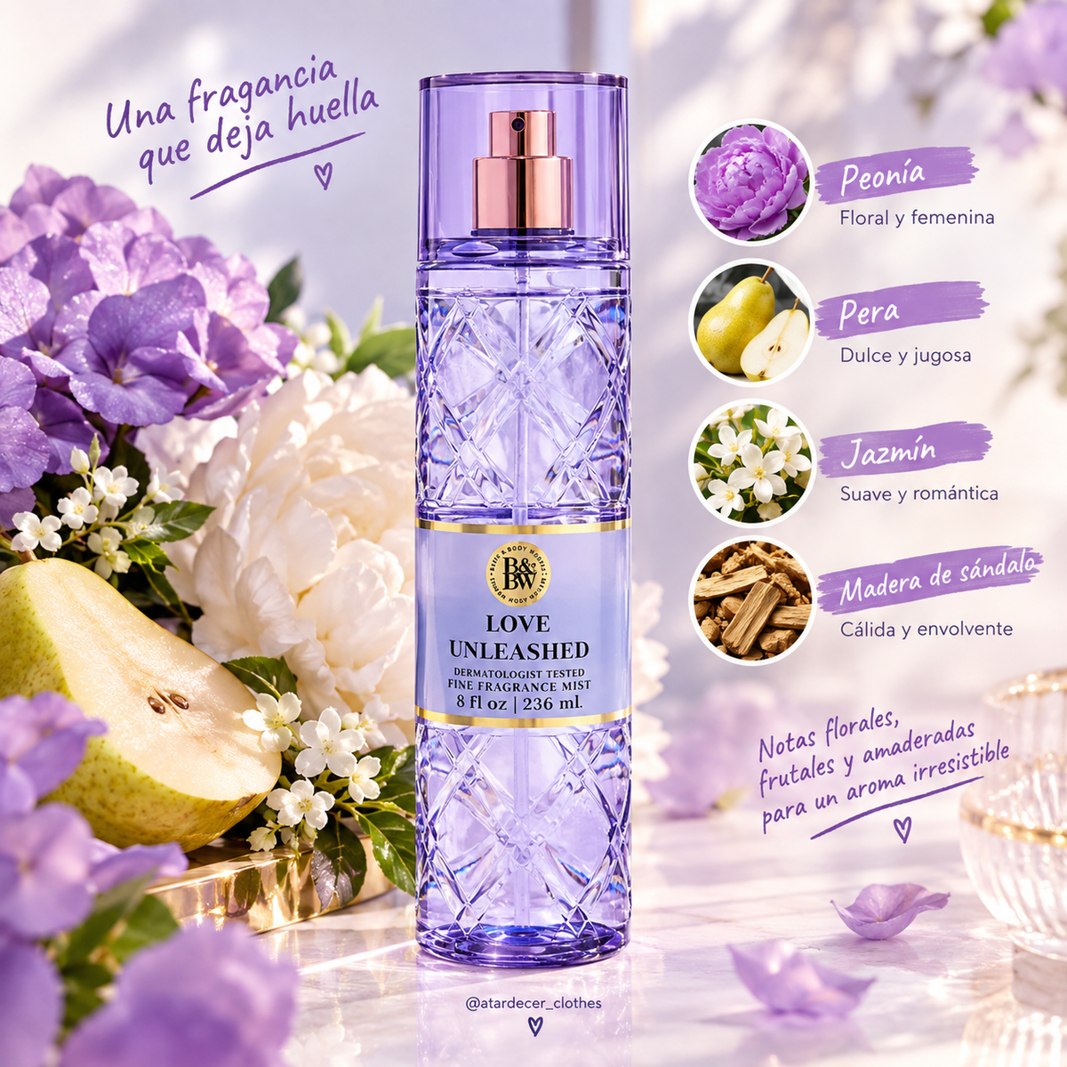 Love Unleashed – Bath & Body Works Fine Fragrance Mist