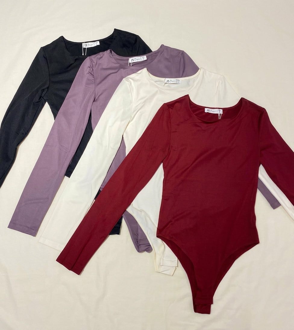 JS bodysuit de manga larga