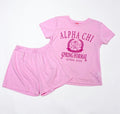 Set de Pijama Rosa "Alpha Chi Spring Formal"