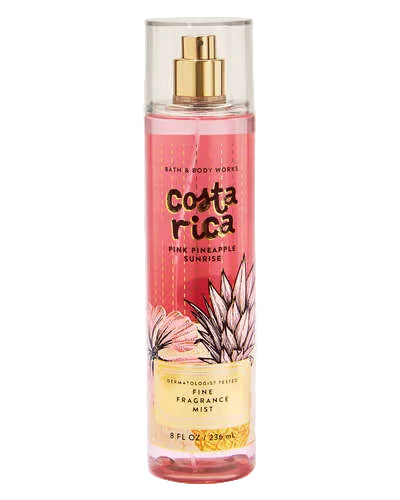Bath & Body Works " Costa Rica Pink Pineapple Sunrise " Fine Fragrance Mist