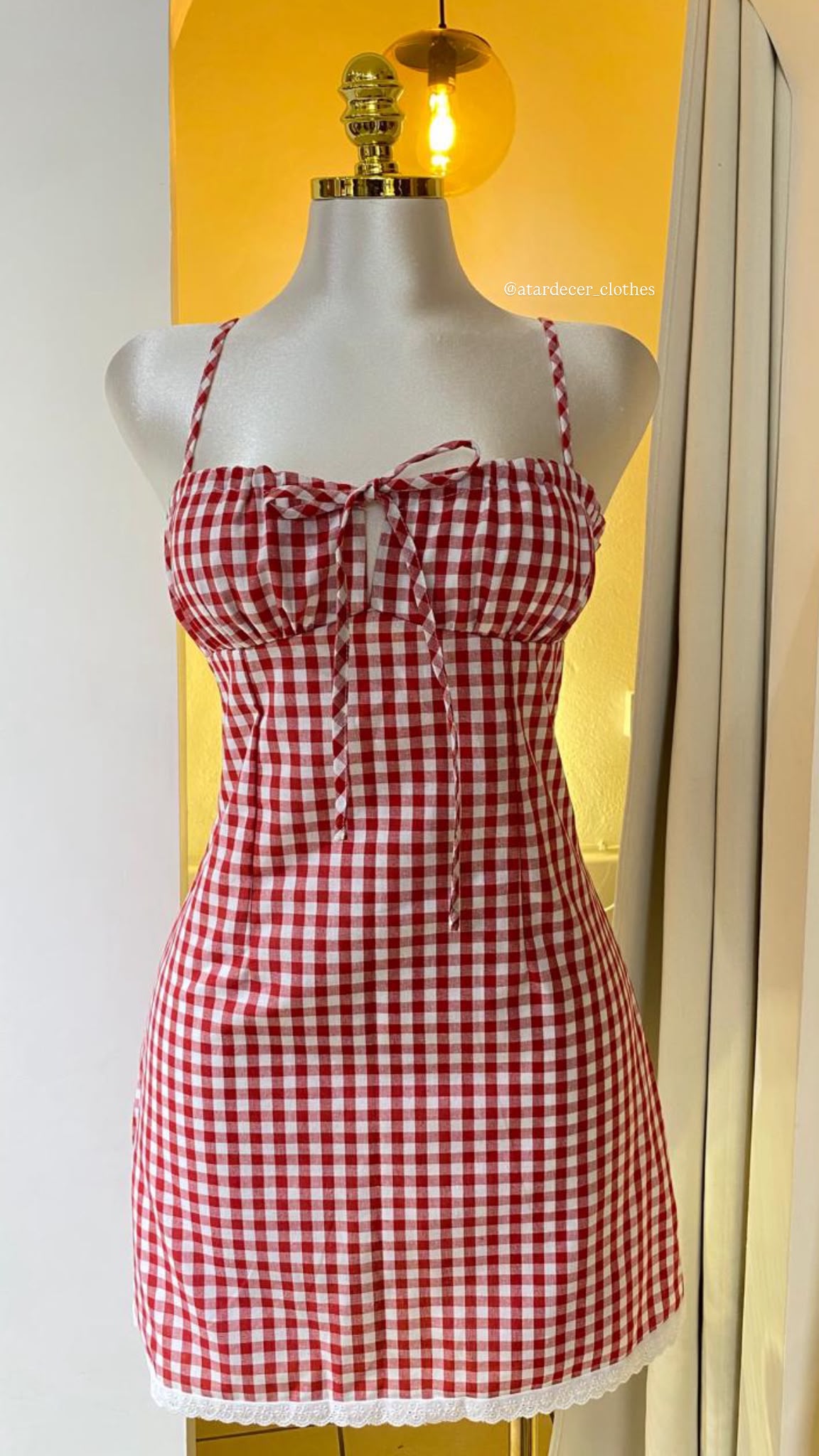 Vestido corto de picnic