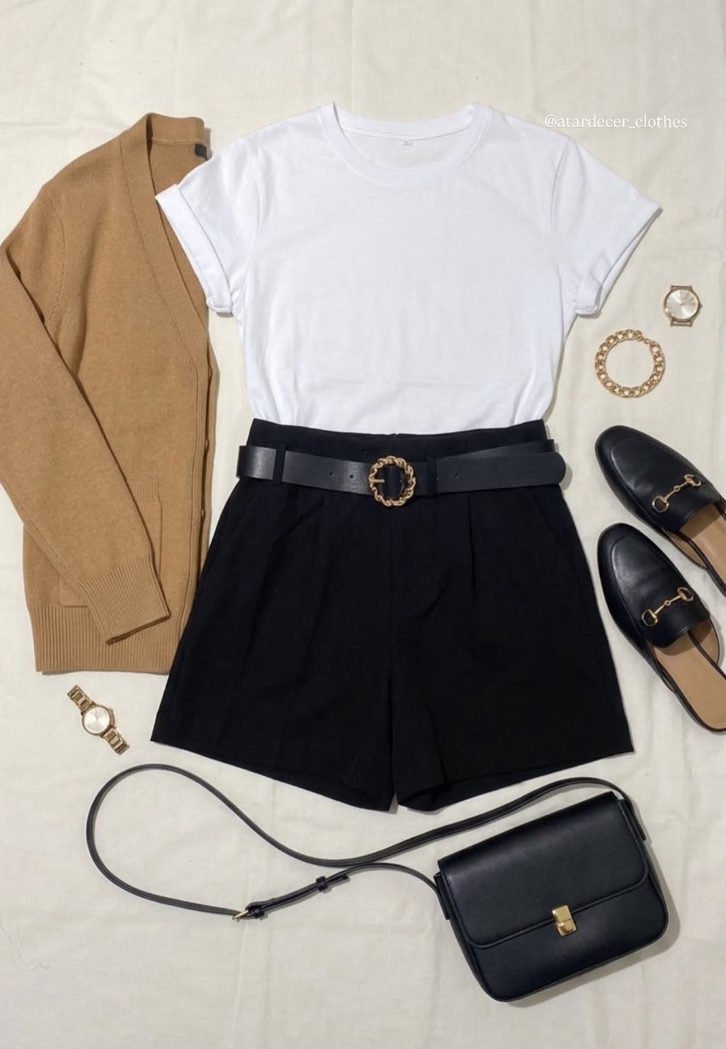 Short con cinto