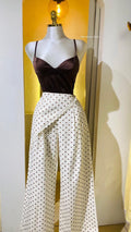 Pantalón polka con diseño de paliacate