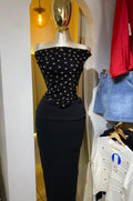 ZARA Falda larga negra