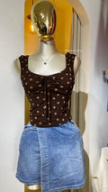 Short Falda Mezclilla Cruzado Balam