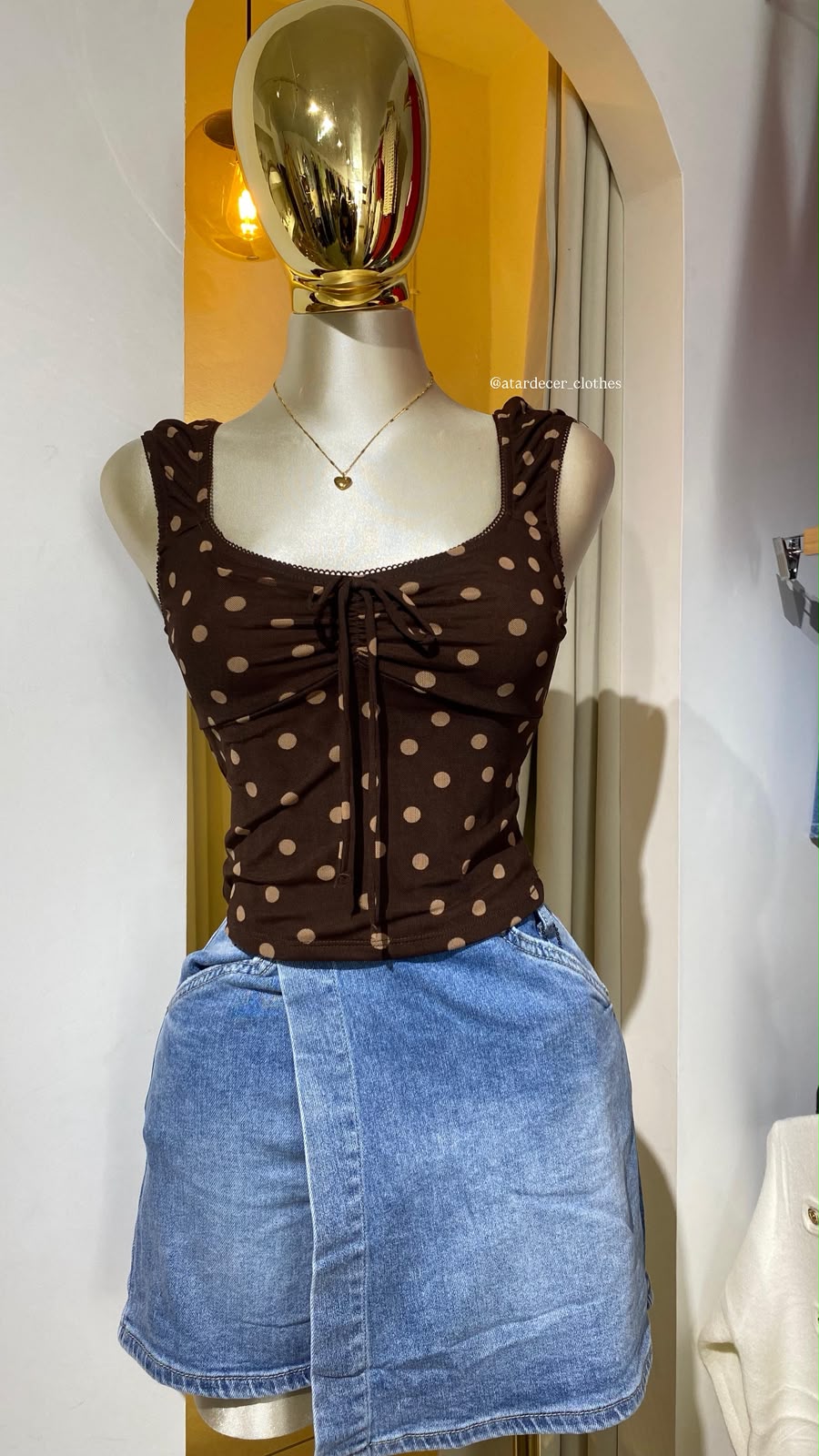 Short Falda Mezclilla Cruzado Balam