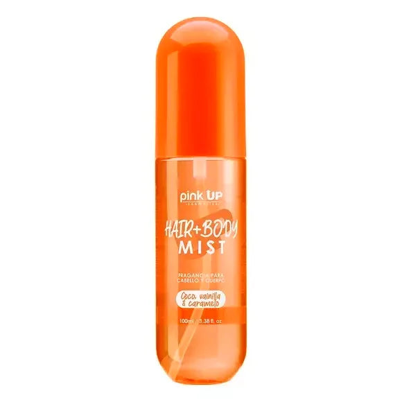 Hair + Body Mist Coco, Vainilla y Caramelo - Pink Up