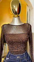 Blusa animal print