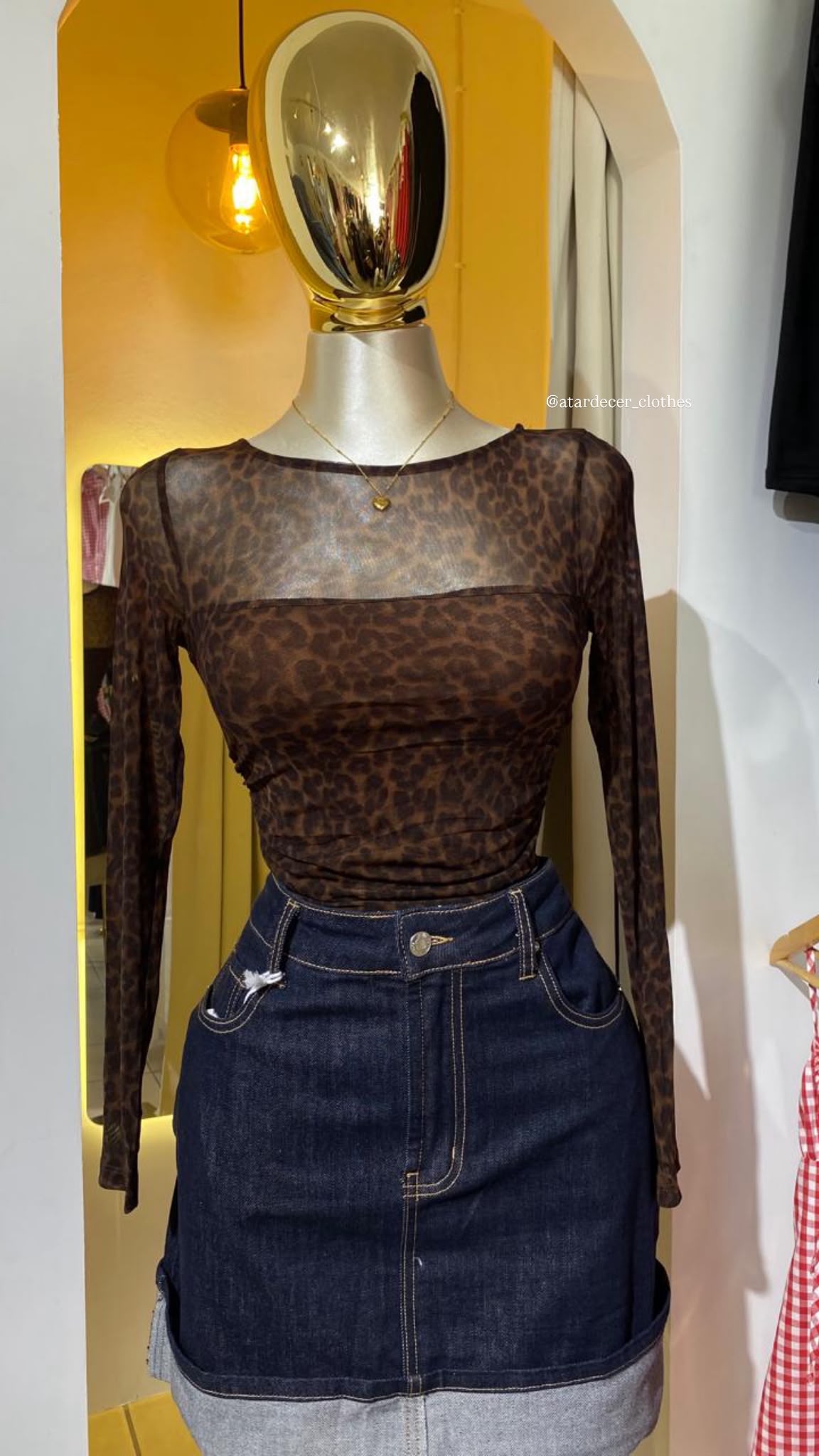 Blusa animal print