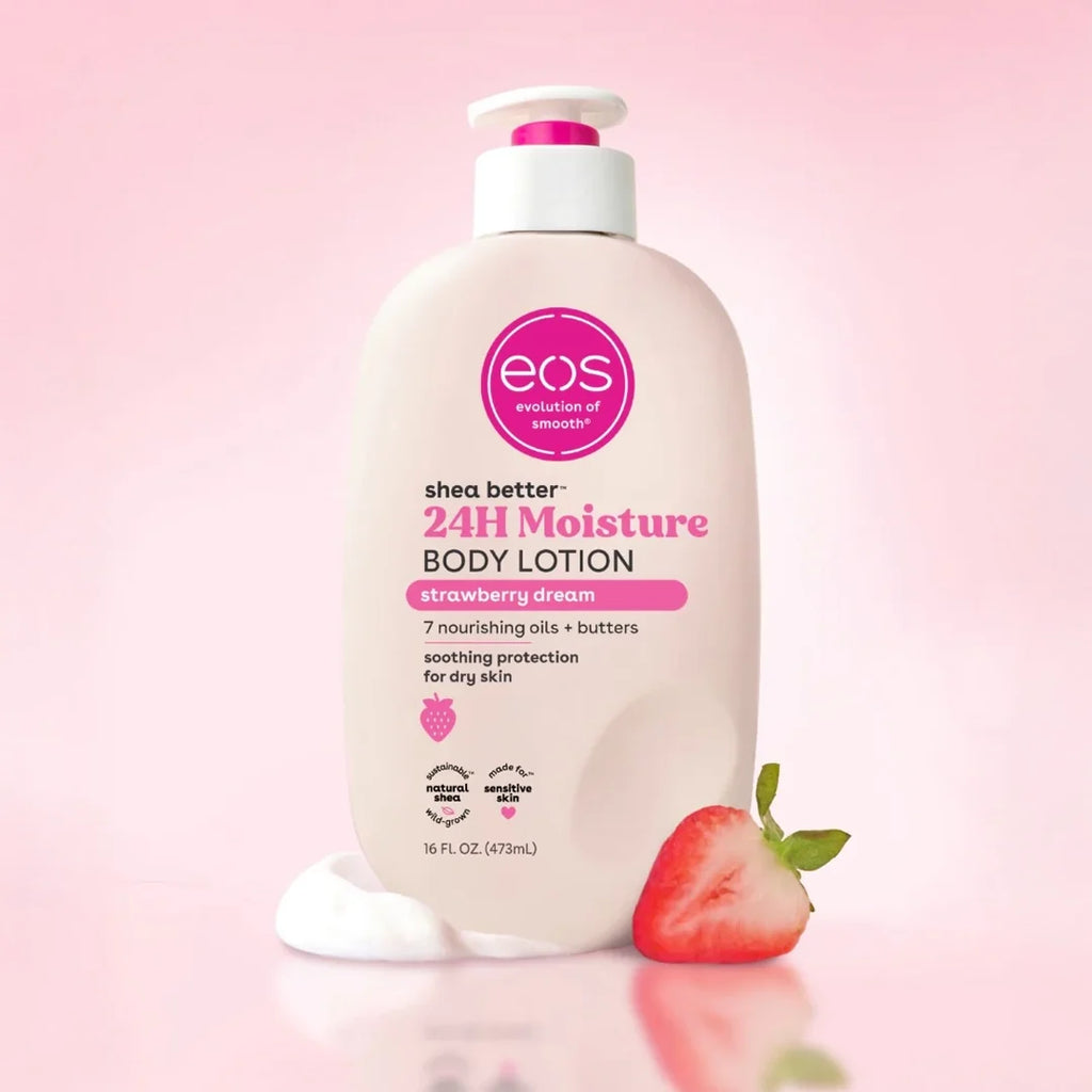 EOS Strawberry Dream 24H Moisture Body Lotion