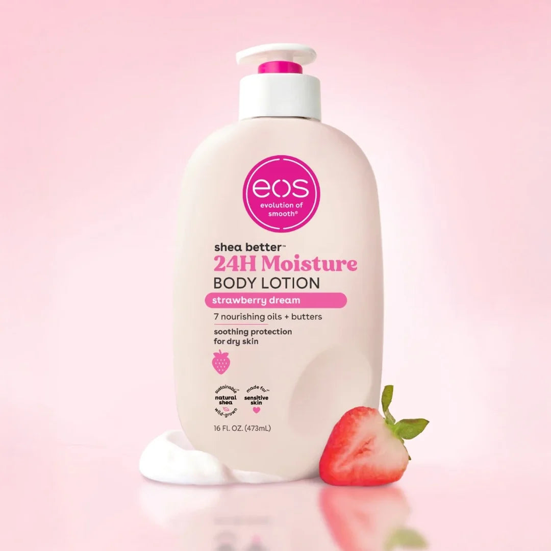 EOS Strawberry Dream 24H Moisture Body Lotion