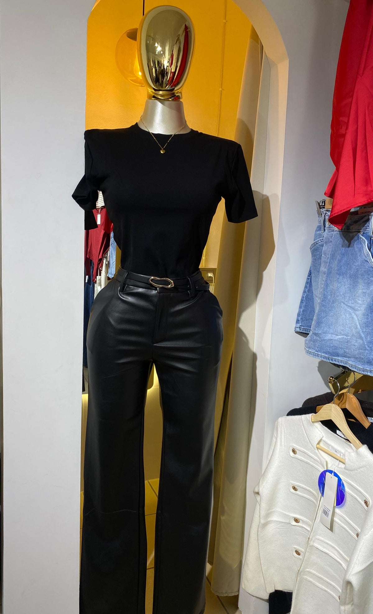 Pantalón Efecto Piel